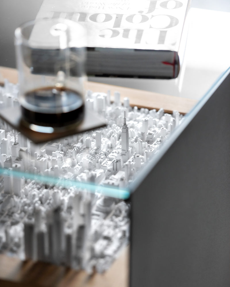 Table basse BLOK, dans un salon