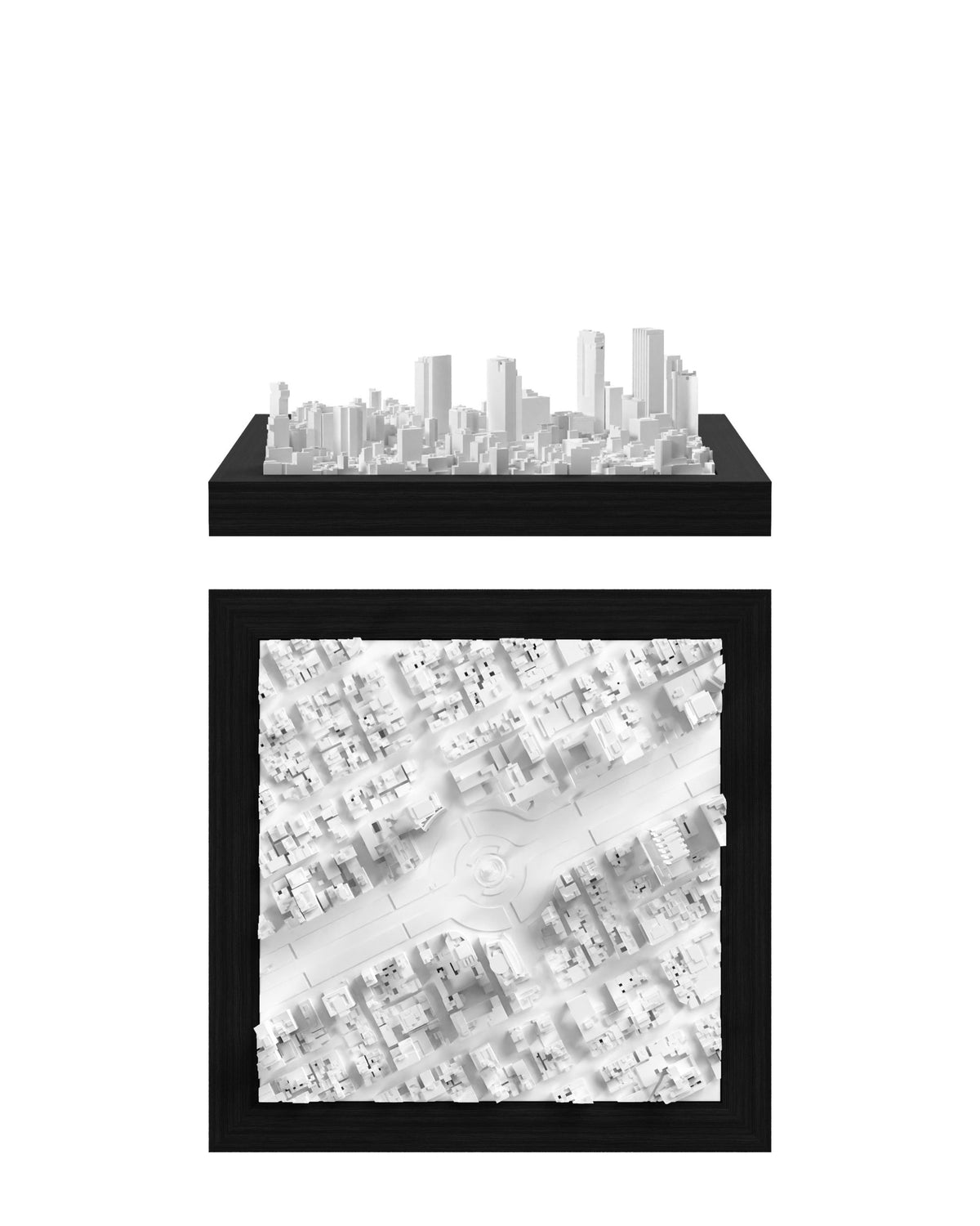 Mexico City - Angel of Independence CUBE 3D city model - CITYFRAMES