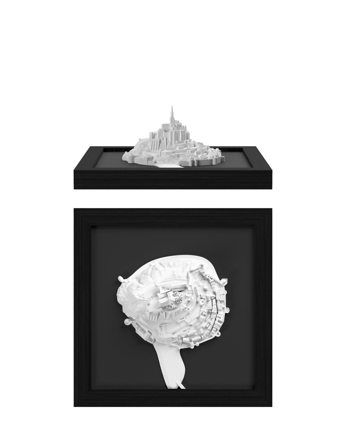Mont Saint Michel CUBE 3D city model - CITYFRAMES