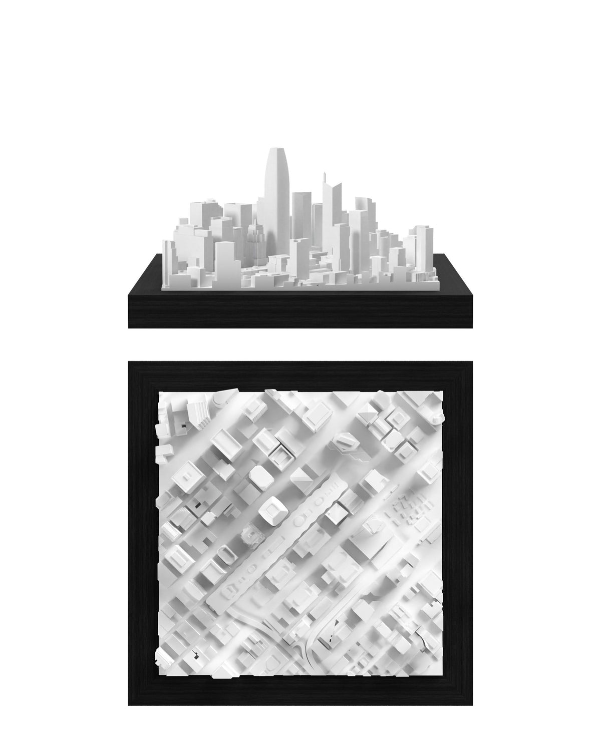 San Francisco - Downtown CUBE 3D city model - CITYFRAMES