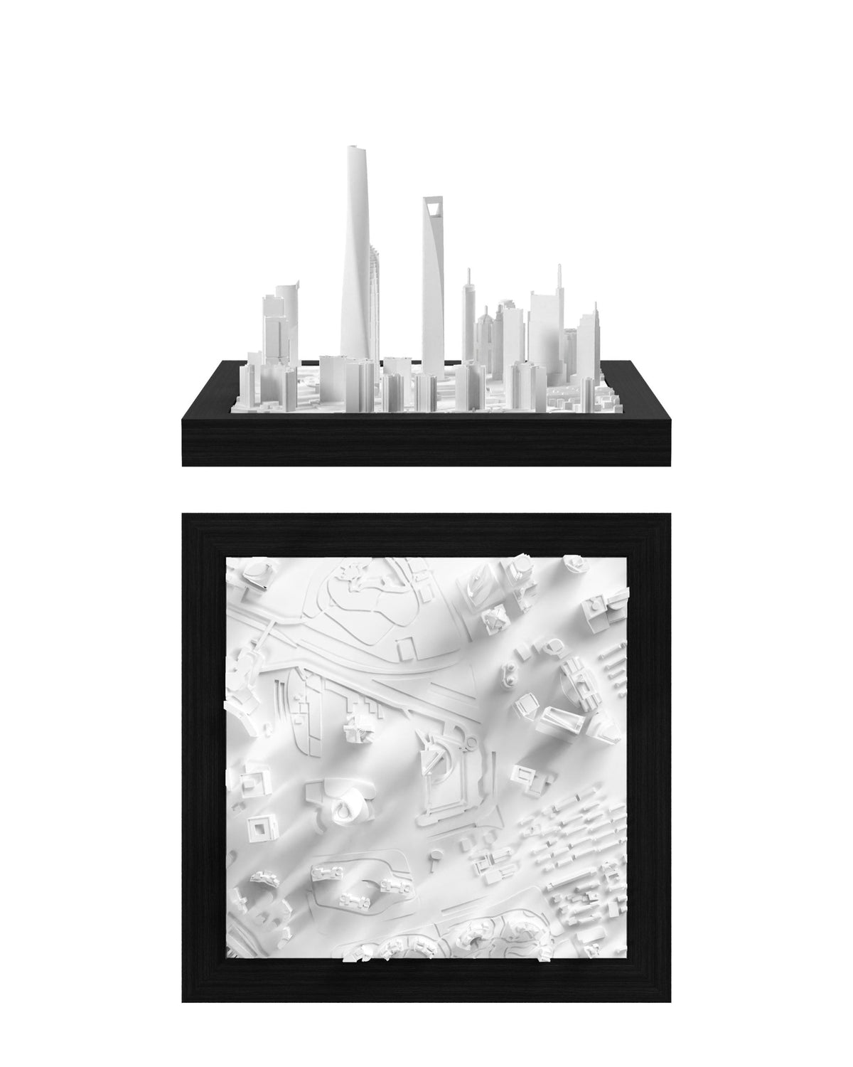 Shanghai - Financial District CUBE 3D city model - CITYFRAMES