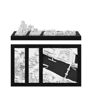 London Trio: London - City, London - Westminster, London - Tower Bridge CUBE 3D city models - CITYFRAMES