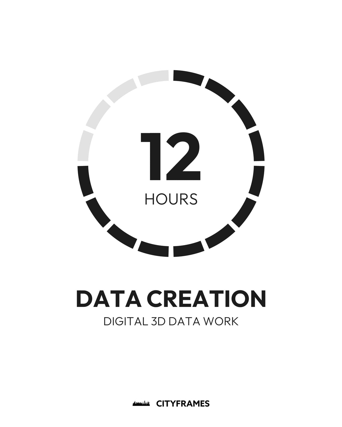 Digital 3D Data Work: data creation, 12 hours - CITYFRAMES